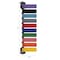 Omnimed Room ID Flag System, 4" Std 10 Color Set (Quickly & Clearly Alert Staf 291840 - alternate 2